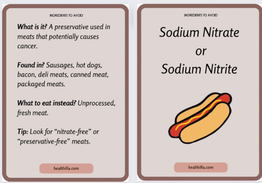 Food Cards for Kids
