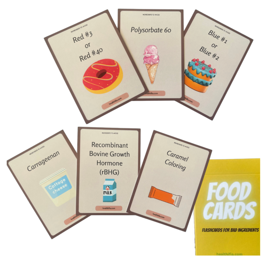 Food Cards for Kids